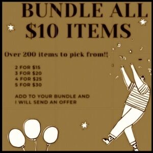 🍄 BUNDLE AND SAVE ON ALL $10 ITEMS